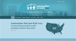 Desktop Screenshot of communitiesthatcare.net