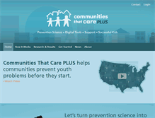 Tablet Screenshot of communitiesthatcare.net